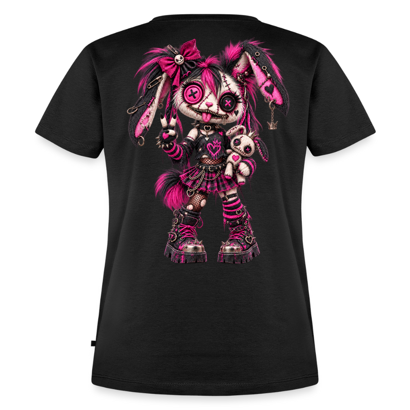 VELVET VEX – Damen Premium T-Shirt - Schwarz