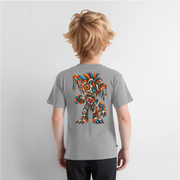 SCRAP JACK – Kinder Premium T-Shirt - Grau meliert