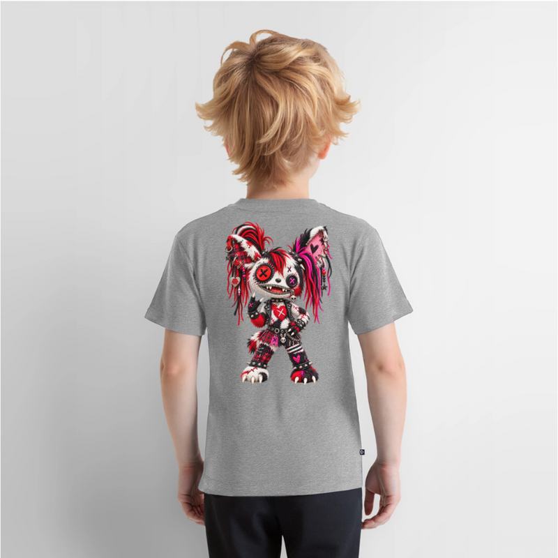 MOSH MOLLY – Kinder Premium T-Shirt - Grau meliert