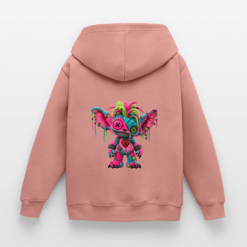 RIOT ROXIE – Kinder Hoodie - Altrosa
