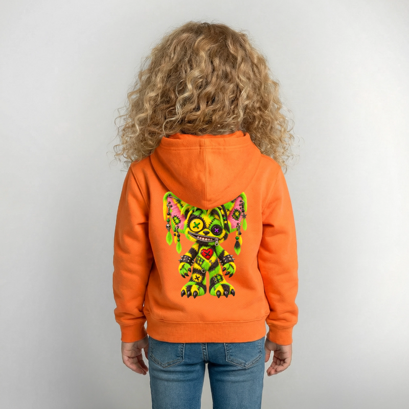 FUZZBALL GREMMY – Kinder Hoodie - Orange