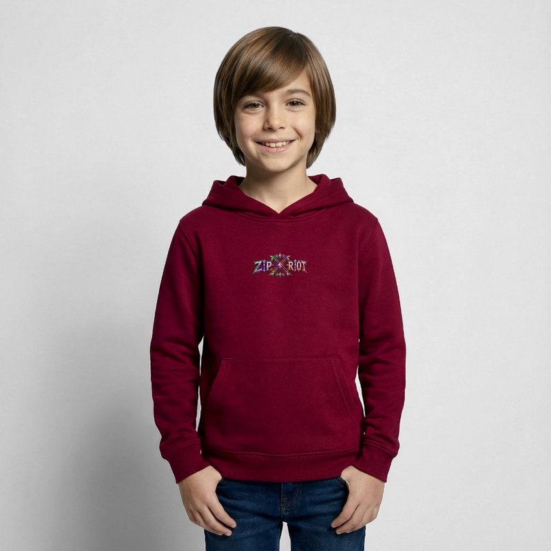 RIOT ROXIE – HIGHJUMP | Kinder Premium Hoodie - Bordeaux