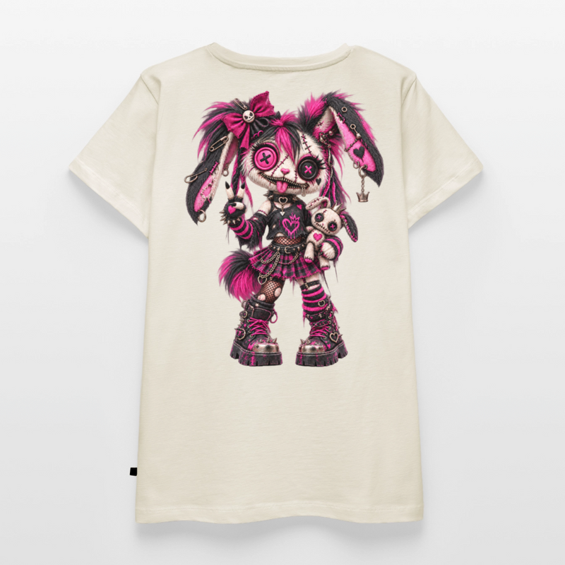 VELVET VEX – Damen Premium T-Shirt - Naturweiß
