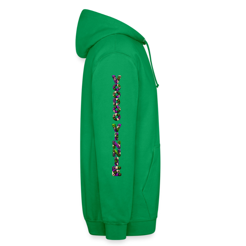 VOODOO VINNIE – Herren / Unisex Hoodie - Kelly Green