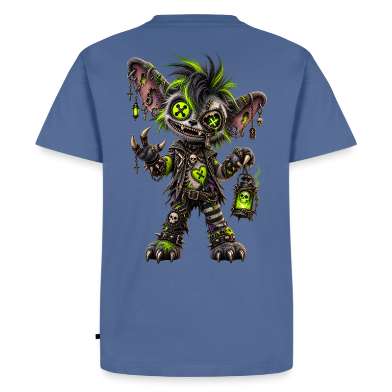 GRAVEYARD GIZZ – Herren Premium T-Shirt - Taubenblau
