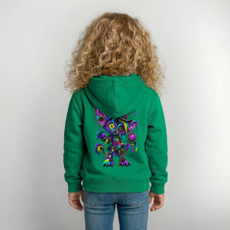 HEXIE HAZE – SPELLBOUND | Kinder Premium Hoodie - Kelly Green