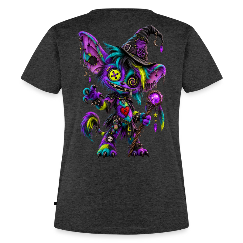 HEXIE HAZE – Damen Premium T-Shirt - Anthrazit meliert