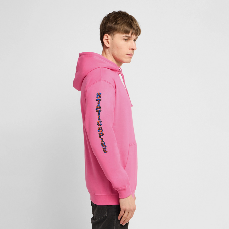 STATIC SPIKE – Herren / Unisex Hoodie - Pink