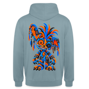STATIC SPIKE – Herren / Unisex Hoodie - Nebelblau