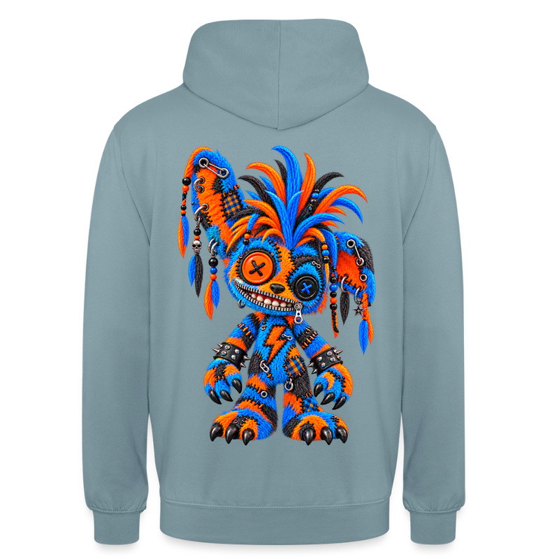 STATIC SPIKE – Herren / Unisex Hoodie - Nebelblau