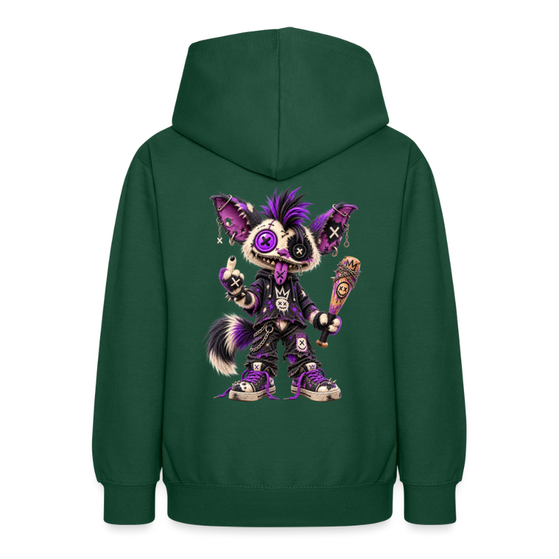 RAGGZR – Teenie Hoodie - Flaschengrün