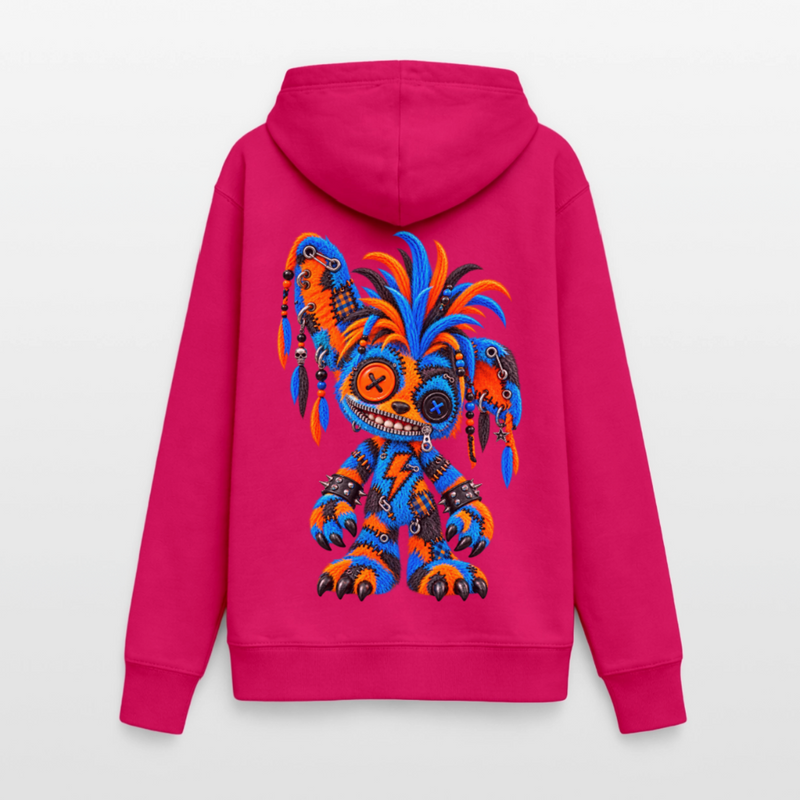 STATIC SPIKE – Damen Hoodie - dunkles Pink