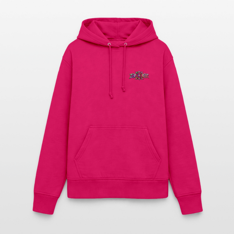 RIOT ROXIE – Damen Hoodie - dunkles Pink