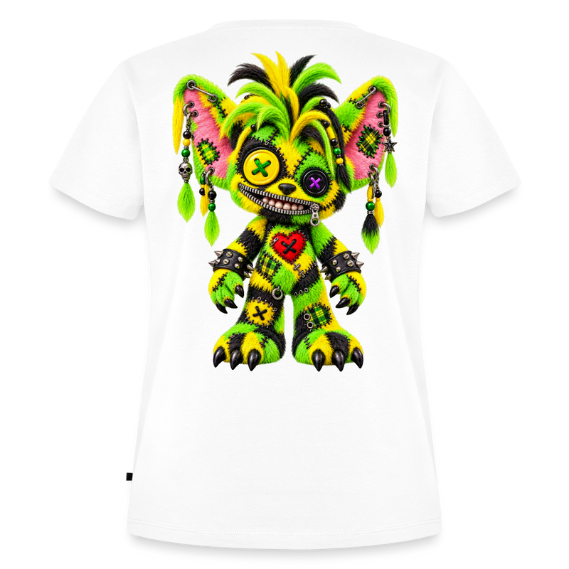 FUZZBALL GREMMY – Damen Premium T-Shirt - Weiß