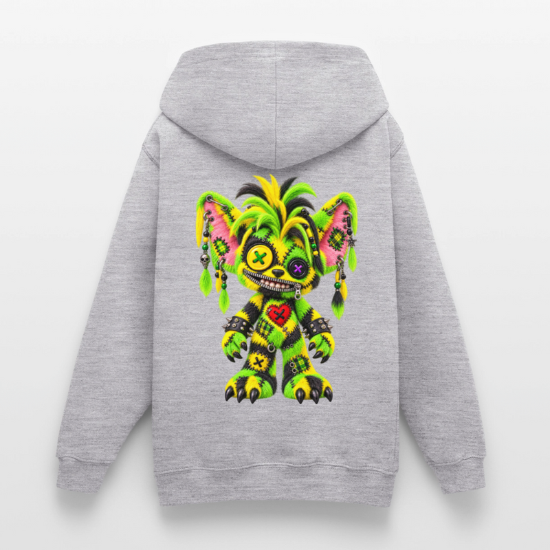 FUZZBALL GREMMY – Teenie Hoodie - Hellgrau meliert