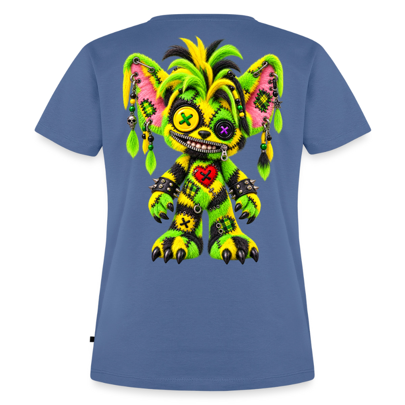 FUZZBALL GREMMY – Damen Premium T-Shirt - Taubenblau