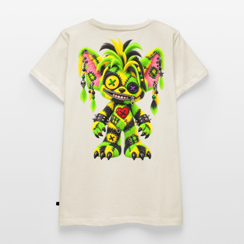 FUZZBALL GREMMY – Damen Premium T-Shirt - Naturweiß