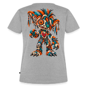 SCRAP JACK – Damen Premium T-Shirt - Grau meliert