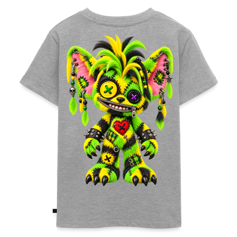 FUZZBALL GREMMY – Kinder Premium T-Shirt - Grau meliert