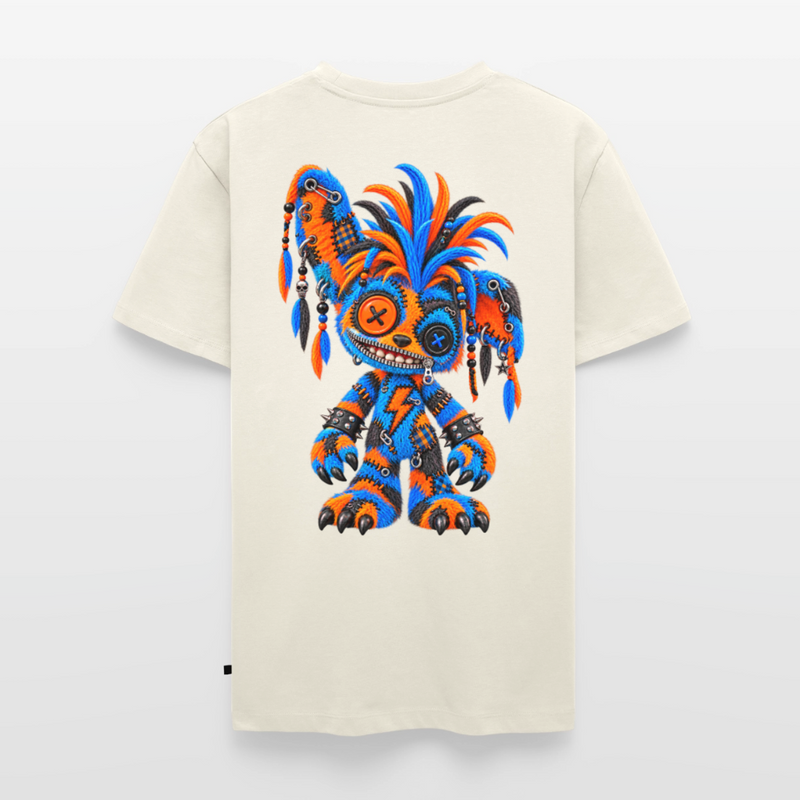 STATIC SPIKE – Herren Premium T-Shirt - Naturweiß