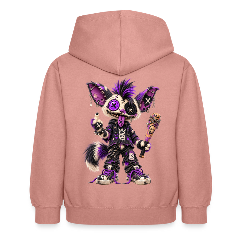 RAGGZR – Kinder Hoodie - Altrosa