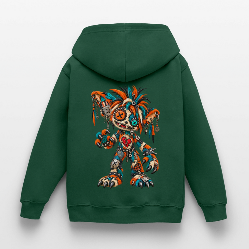 SCRAP JACK – Kinder Hoodie - Flaschengrün