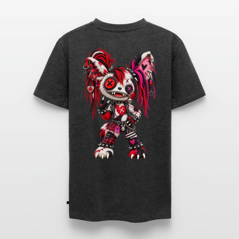 MOSH MOLLY – Herren Premium T-Shirt - Anthrazit meliert