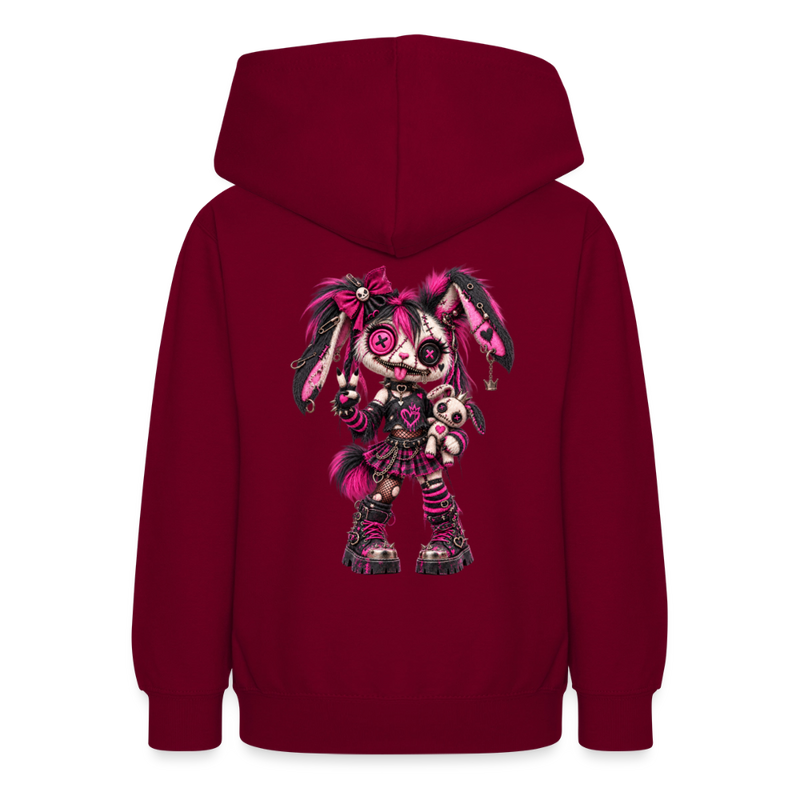 VELVET VEX – Teenie Hoodie - Bordeaux