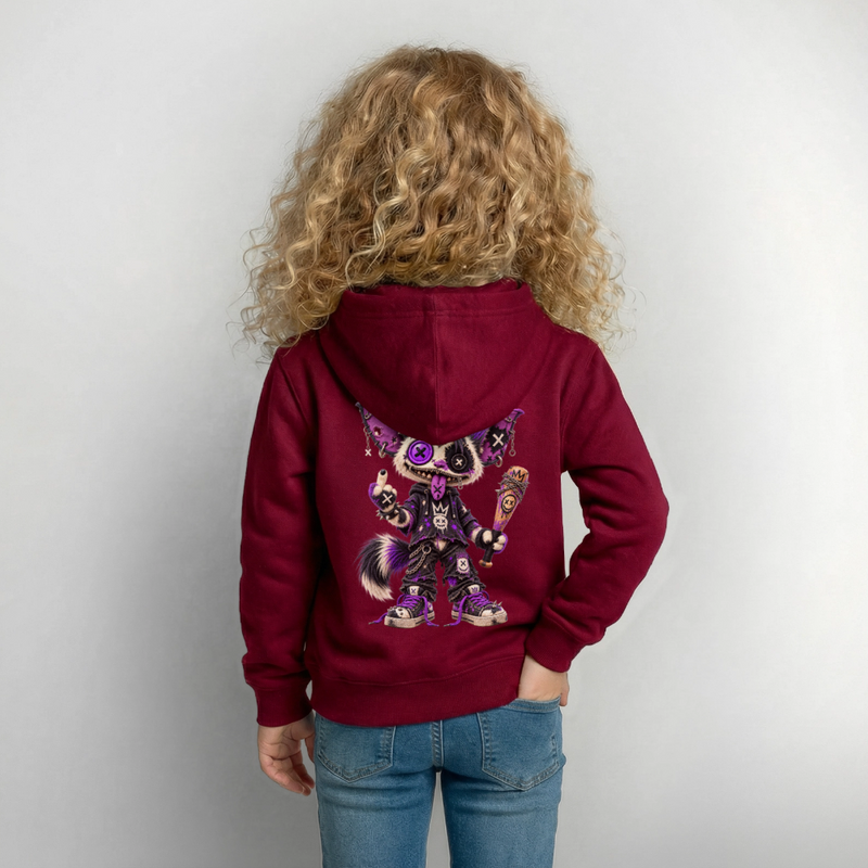 RAGGZR – Kinder Hoodie - Bordeaux