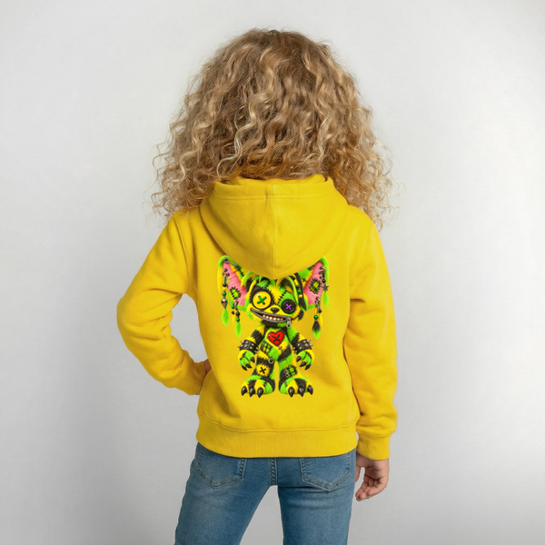 FUZZBALL GREMMY – Kinder Hoodie - Gelb