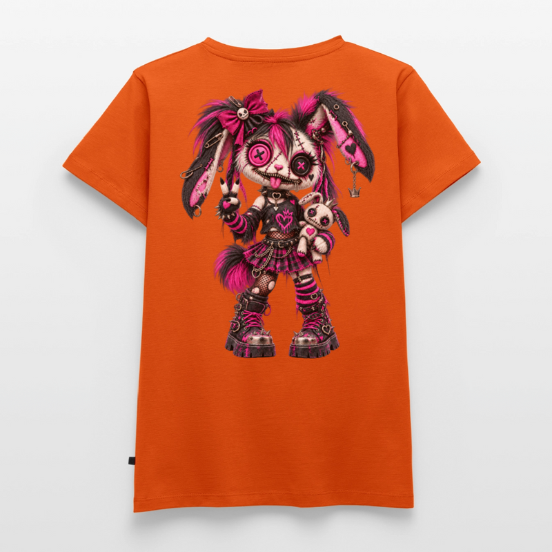 VELVET VEX – Damen Premium T-Shirt - Orange 