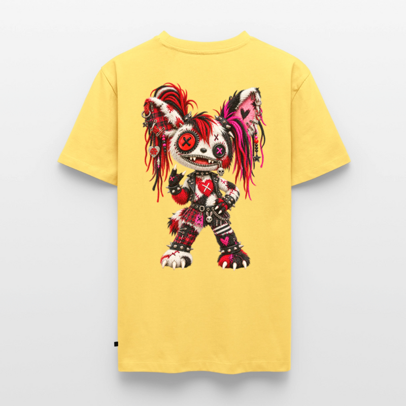 MOSH MOLLY – Herren Premium T-Shirt - Pastellgelb