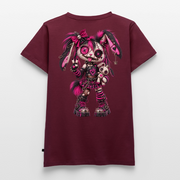 VELVET VEX – Damen Premium T-Shirt - Burgunderrot