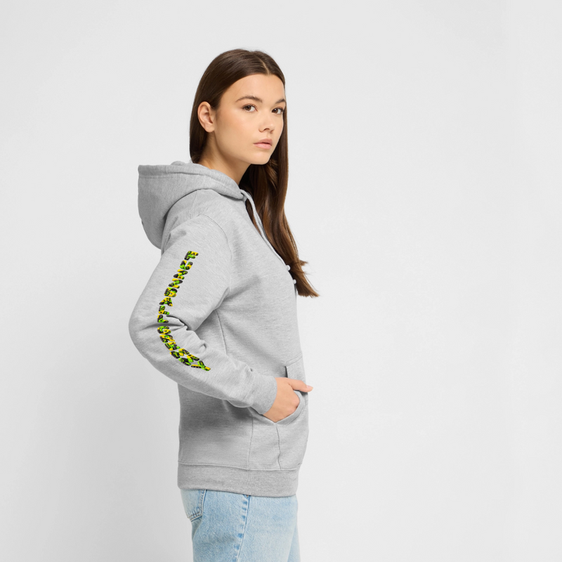FUZZBALL GREMMY – Herren / Unisex Hoodie - Hellgrau meliert
