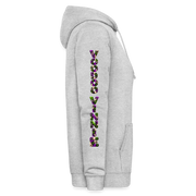VOODOO VINNIE – Damen Hoodie - Hellgrau meliert