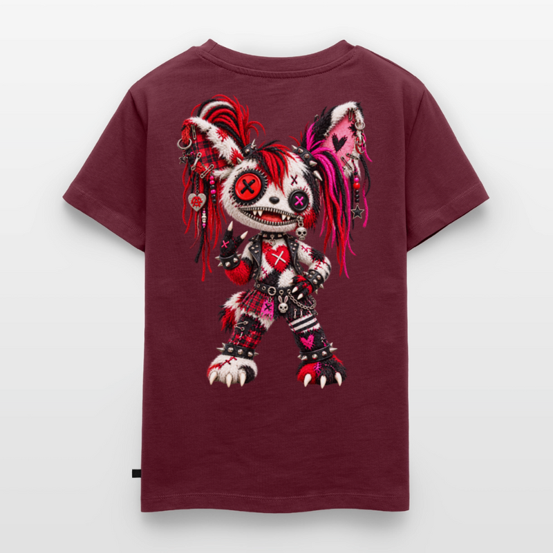 MOSH MOLLY – Kinder Premium T-Shirt - Burgunderrot