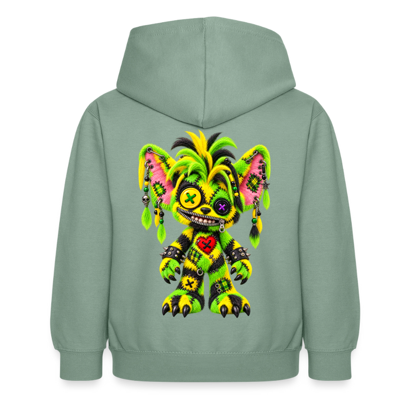 FUZZBALL GREMMY – Kinder Hoodie - Graugrün