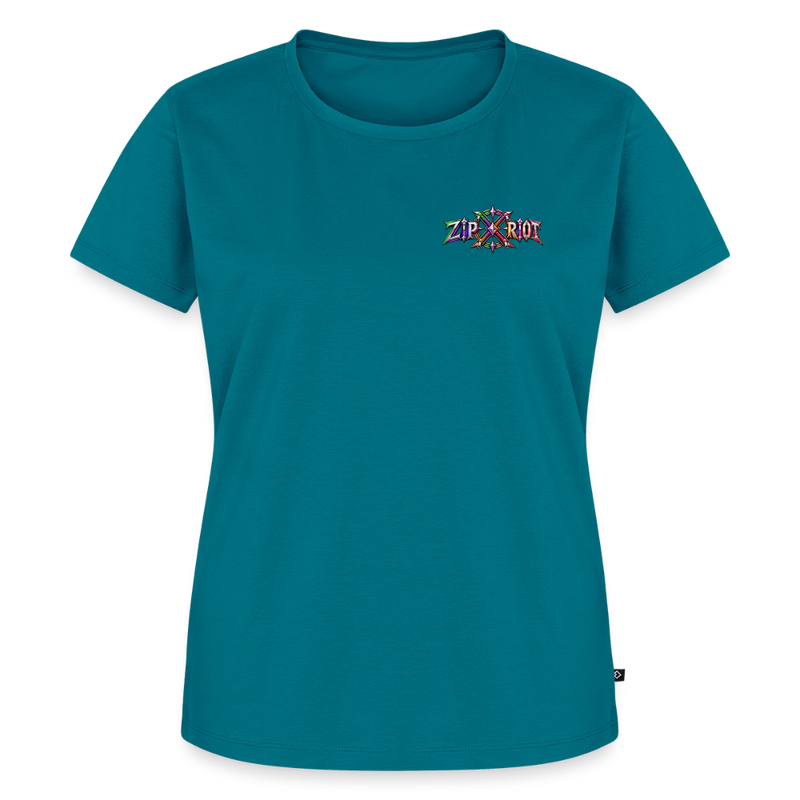VELVET VEX – Damen Premium T-Shirt - Petrol