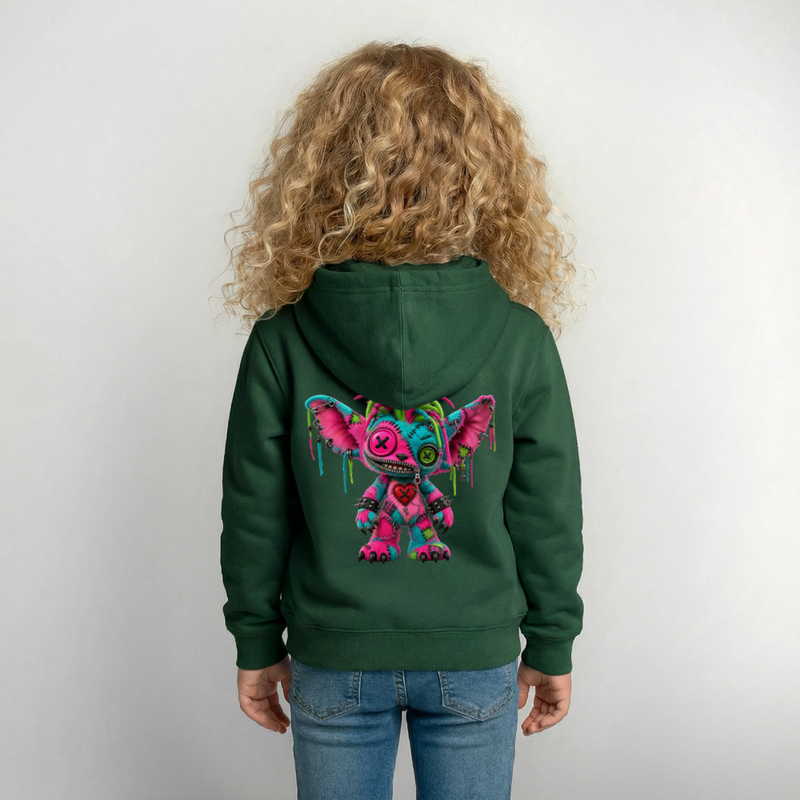 RIOT ROXIE – HIGHJUMP | Kinder Premium Hoodie - Flaschengrün