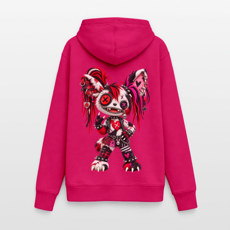 MOSH MOLLY – Damen Hoodie - dunkles Pink