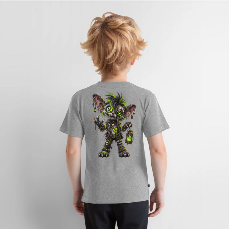 GRAVEYARD GIZZ – Kinder Premium T-Shirt - Grau meliert