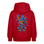 STATIC SPIKE – Teenie Hoodie - Rot