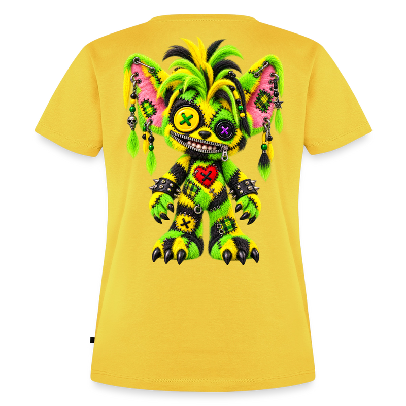FUZZBALL GREMMY – Damen Premium T-Shirt - Sonnengelb