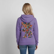 SCRAP JACK – Damen Hoodie - Lavendel