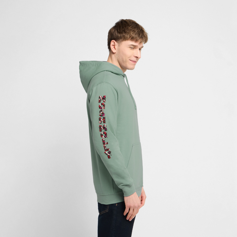 MOSH MOLLY – Herren / Unisex Hoodie - Graugrün