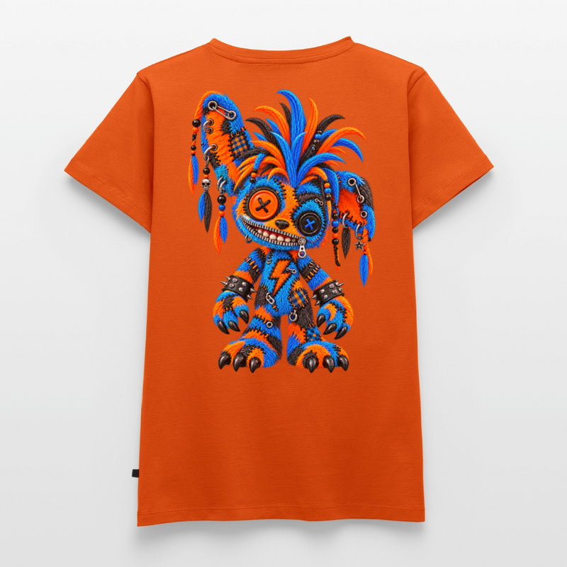 STATIC SPIKE – Damen Premium T-Shirt - Orange 