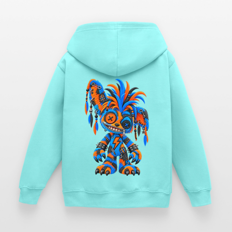 STATIC SPIKE – Kinder Hoodie - Pfefferminze