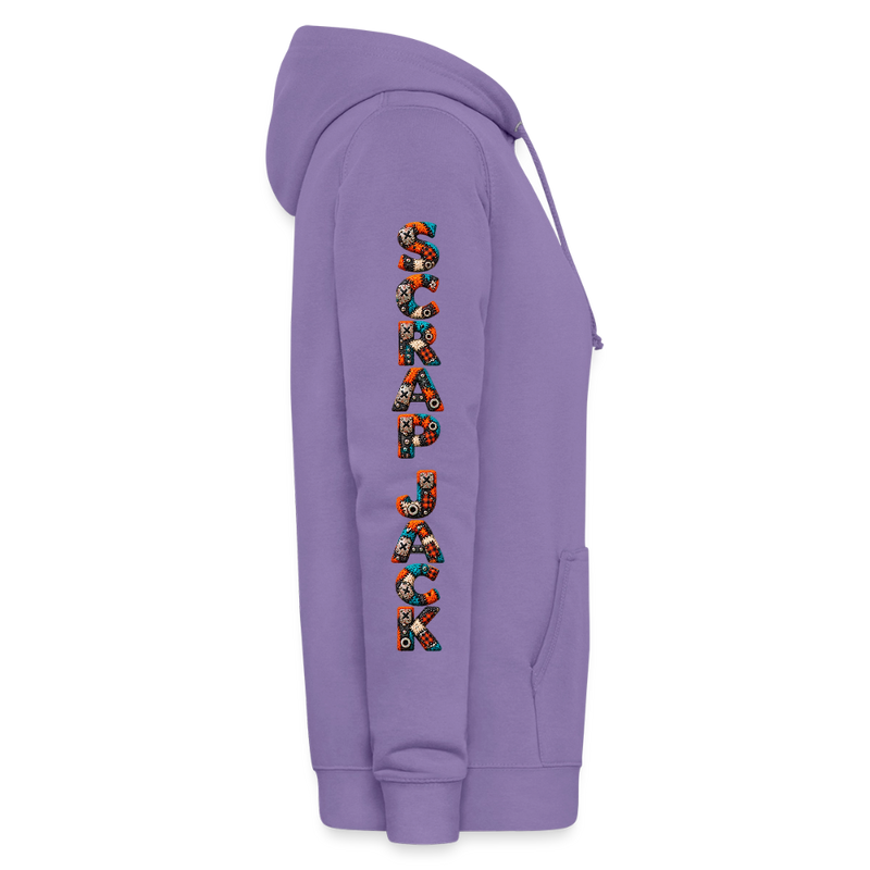 SCRAP JACK – Damen Hoodie - Lavendel