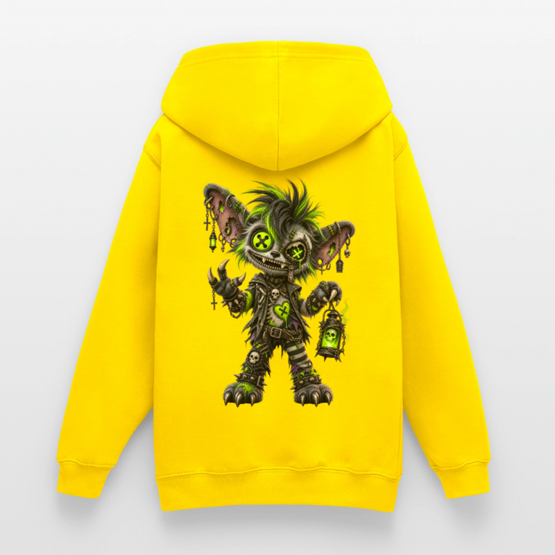 GRAVEYARD GIZZ – Teenie Hoodie - Gelb