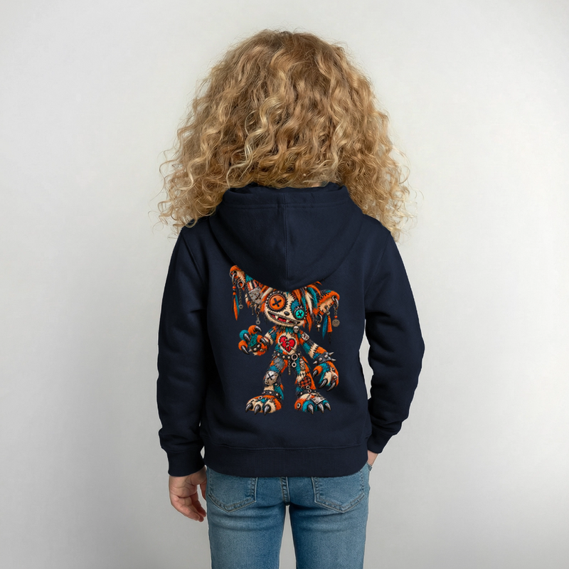 SCRAP JACK – Kinder Hoodie - Navy